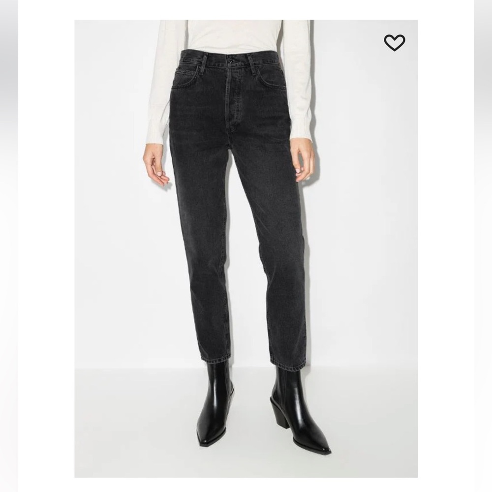Agolde Fen high-rise tapered jeans